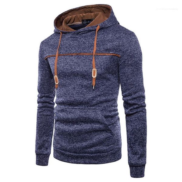 

spring autumn designer mens hoodies long sleeve hooded patchwokr man sweatshirts casual solid color homme hoodies, Black