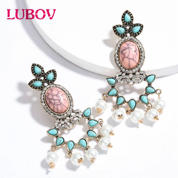 

flower shape long imitation pearl earrings 2020 fashion women jewelry accessories drop earrings ladies european style trendy, Silver