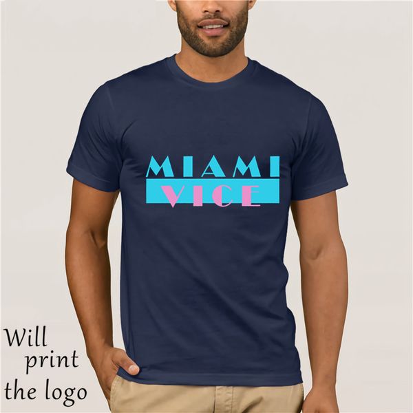 

miami vice 1980s retro television men's t shirt
