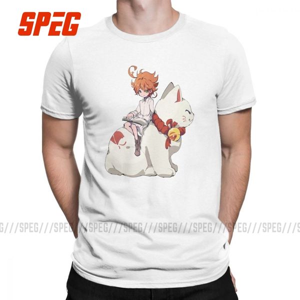 

the promised neverland emma men t shirt funny tees short sleeve crewneck t-shirt 100% cotton unique