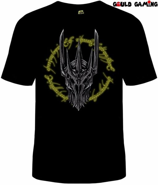 

sauron lord of the rings t-shirt hobbit fellowship dark sizes new