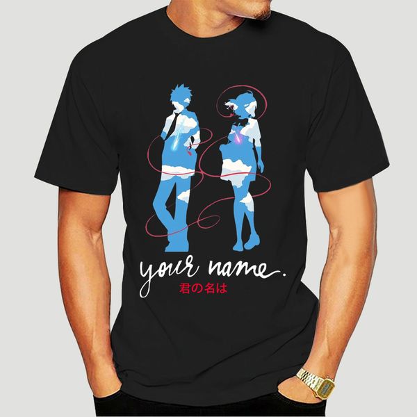 

t-shirt your name tshirt anime manga mitsua taki tokyo makoto shinkai black casual printing tee shirt-1942d