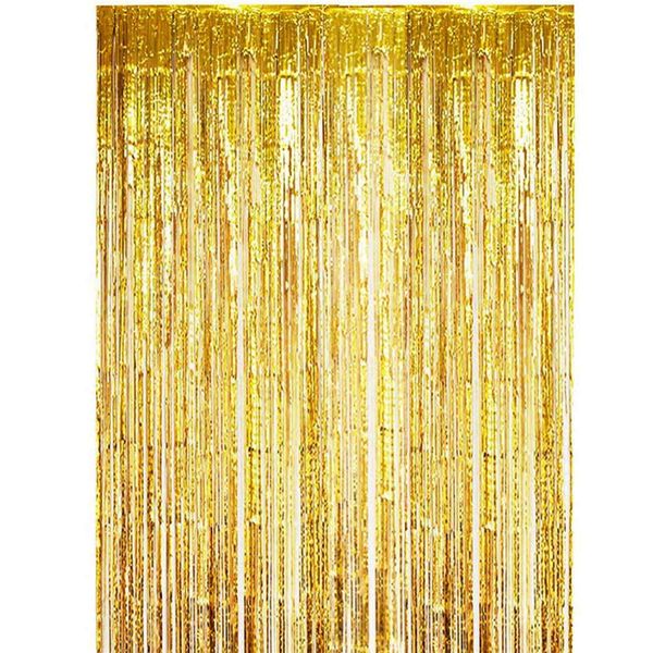 

shower curtain wedding decoration backdrop glossy foil rain curtain tinsel kids p booth birthday party curtains baby shower