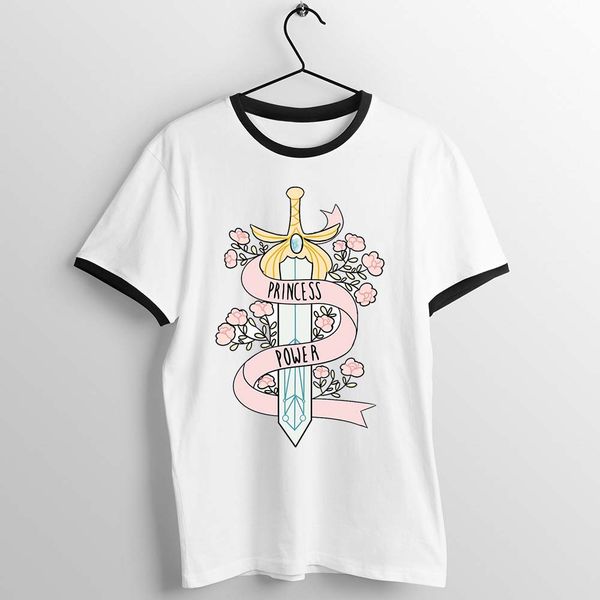 

men women t shirt she ra princess of power be strong be brave funny artwork printed tee