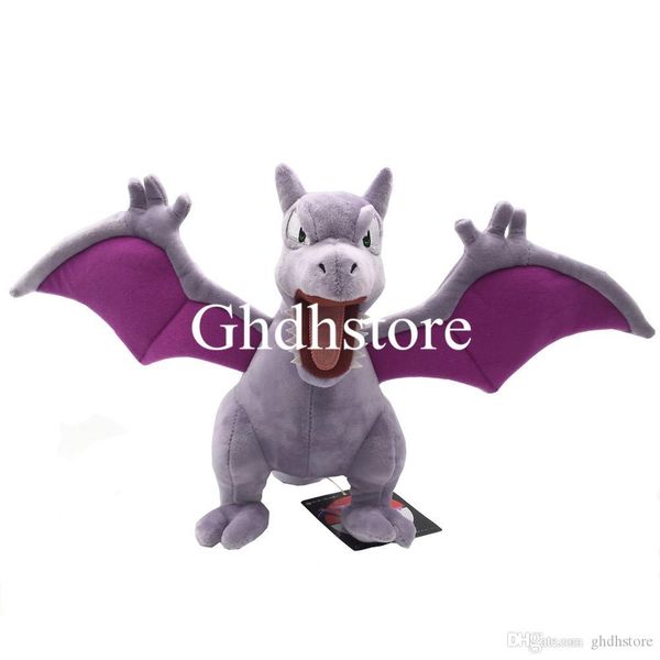 

горячие новые 10" 25см aerodactyl плюшевые куклы аниме коллекционные куклы фаршированные партия подарки мягкие игрушки