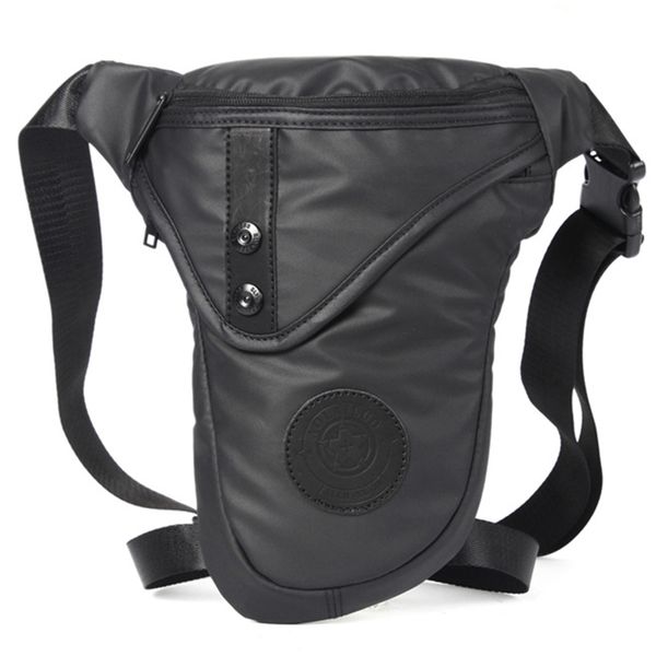 

высокого качество оксфорд мужчина талия ноги сумка мотоцикл байкер плечо crossbody сумка мужчина путешествие падение пояс обновление карманн
