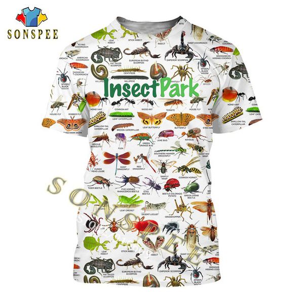 

scorpions of the world anime summer insect 3d print shirts horror hippie kawaii men clothing