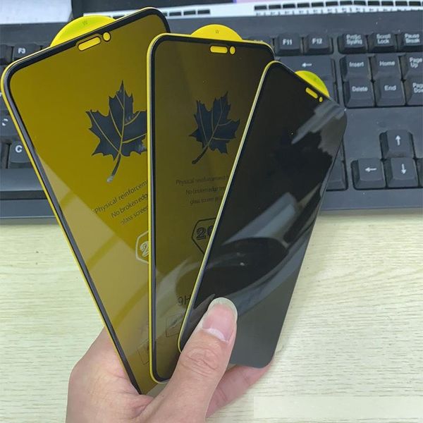 

20d anti spy privacy curved edge protective glass tempered glass for iphone 11 pro max 7 8 6 6s plus x max xr samsung screen protector film