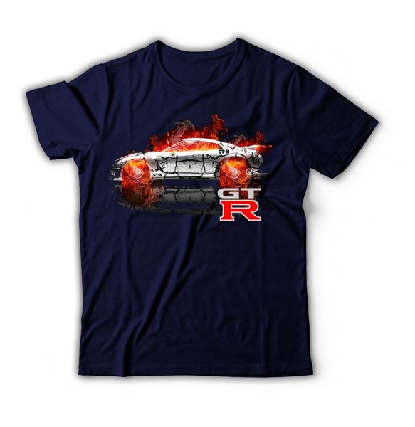 

2020 fashion new t-shirt nis gtr sports car dtg printed