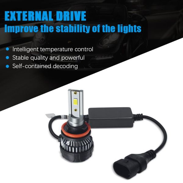 

1set*elling h4 led car headlight h1 h3 h4 h7 v2 led headlight
