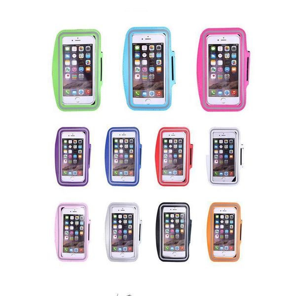 

water resistant cell phone armband case sports running gym case waterproof armband holder pounch for iphone 6 7 8 case bag samsung