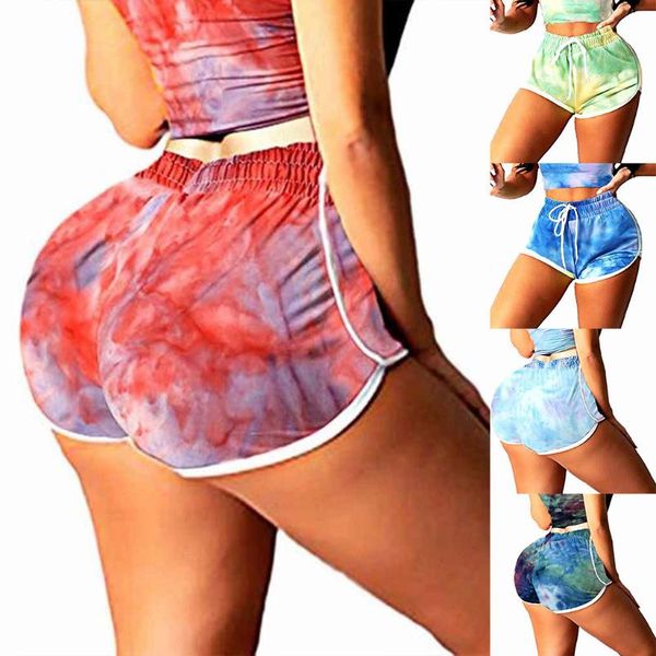 

women basic slip bike shorts compression workout leggings yoga shorts capris gym fitness sports leggings, White;red