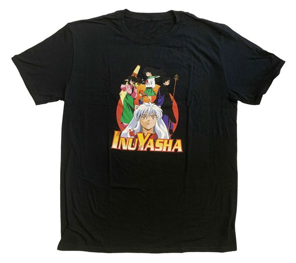 

inuyasha group anime officially licensed t-shirt