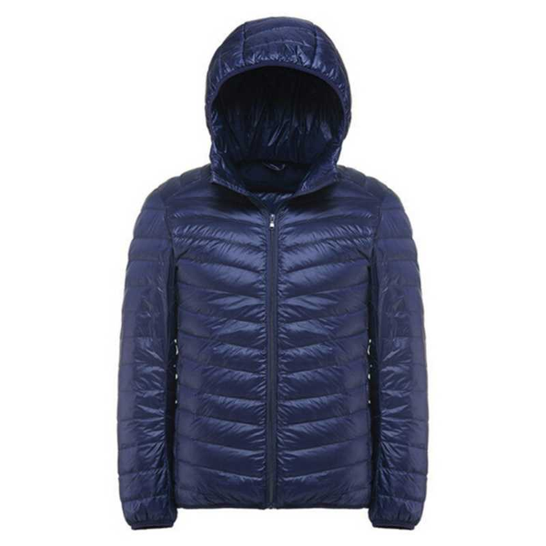 

men's casual warm jackets solid thin breathable winter down jackets outdoors coat lightweight parka eu size 3xl hombre jaqueta, Black