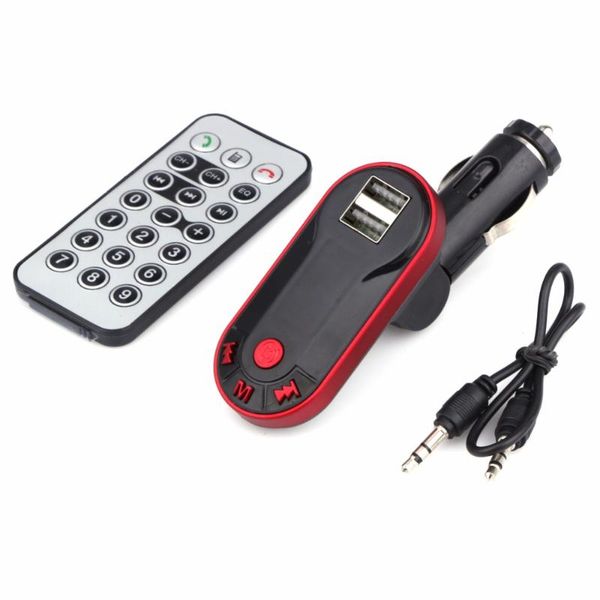 

car audio music mp3 player wireless bluetooth fm transmitter modulator car kit handslcd display usb charger for smartphone