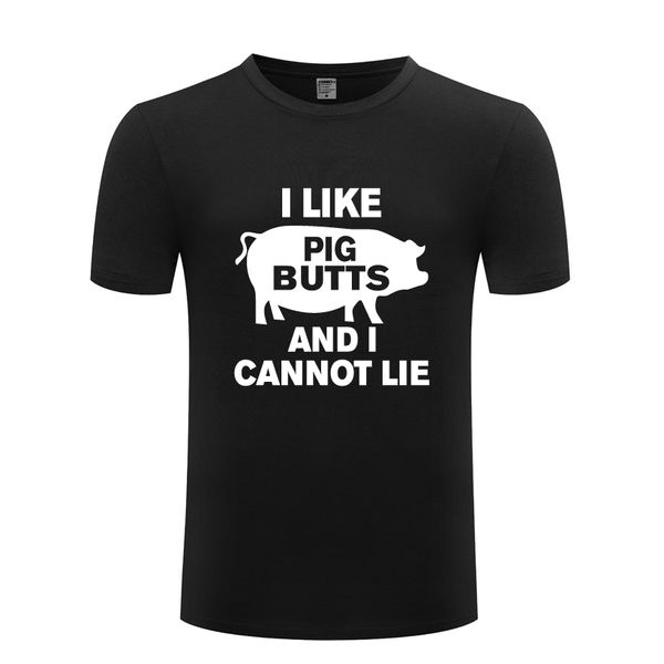 

i like pig butts saying sarcastic mens men t shirt tshirt 2018 new short sleeve o neck cotton casual t-shirt tee