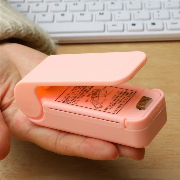 

mini bag heat sealing machine capper encapsulation snack food plastic small household hand pressure heat sealing