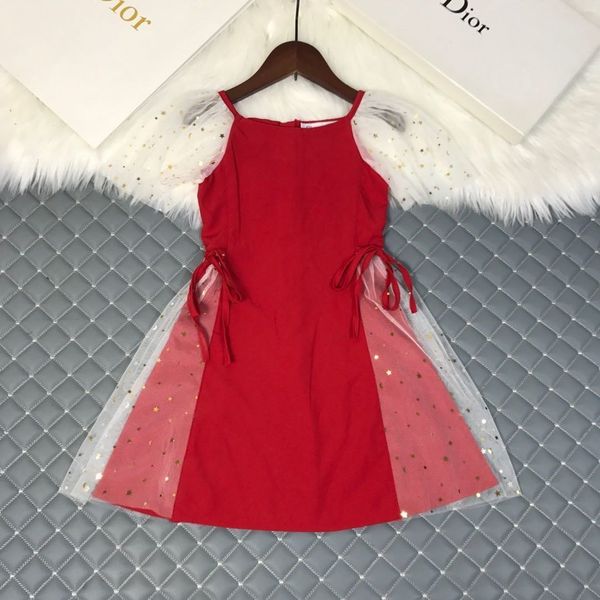 

girls dresses kids clothes girl casaul dress baby clothesrq2z, Red;yellow