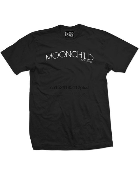 

black roses mens moonchild t-shirt black sizes s-3xl