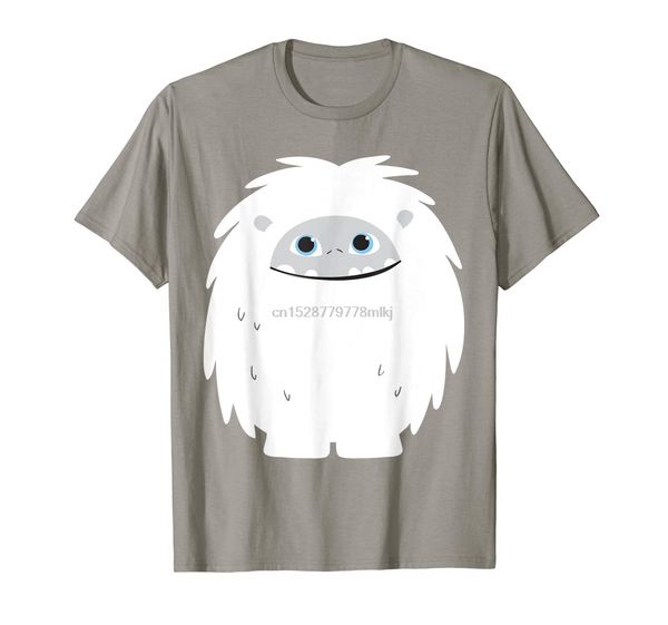 

dreamworks abominable улыбка футболка мода мужские футболки