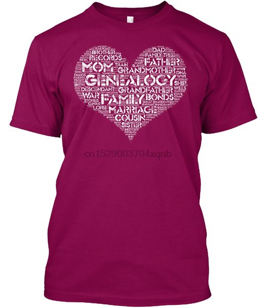 

men t shirt genealogy heart(1) women tshirt