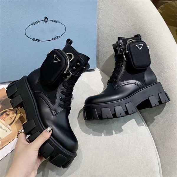 

2021 women combat boots rois shiny leather motorcycle boots fashion and comfortable black orange ankle boots