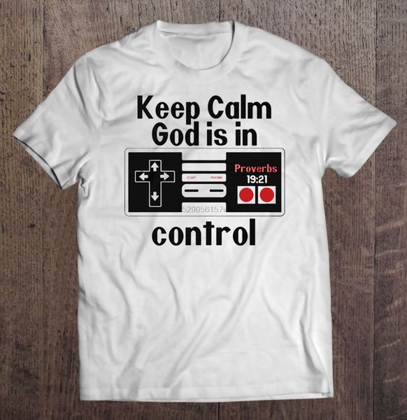 

men t shirt keep calm god is in control women t-shirt