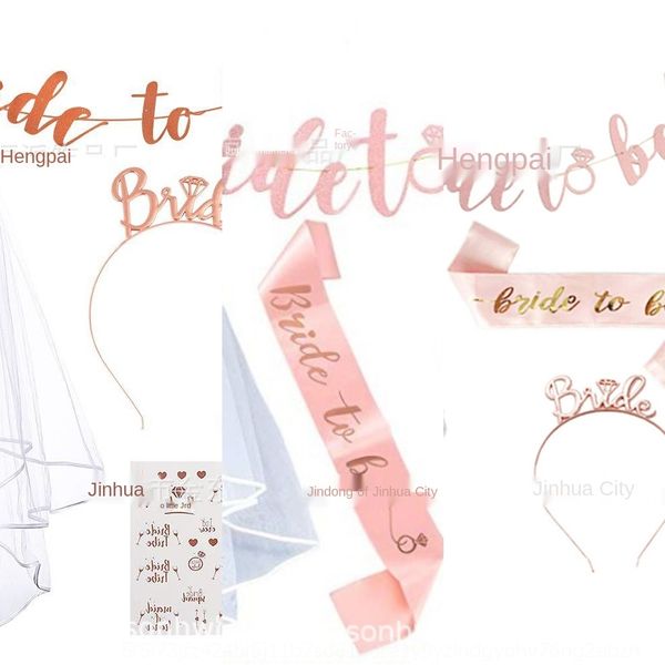 

single match set bride bride to be veil crown etiquette s tattoo shoulder strap veil shoulder strap straps string flags dqial