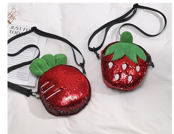 

2020 пришивания клубничный редька crossbody сумки дамы плечо сумка