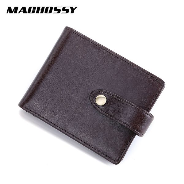 

new leather wallet men genuine leather wallet hasp man small coin purse wallets short purse for male, Red;black