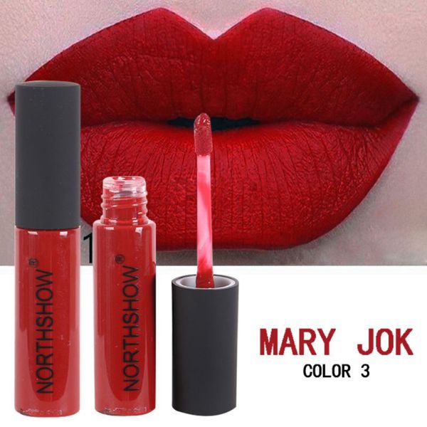 

lip gloss matte liquid lipstick waterproof long-lasting red color moisturizer