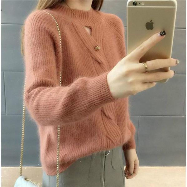 

wholesale 2019 new autumn winter selling women's fashion casual warm nice sweater bp132 drop shipping, White;black