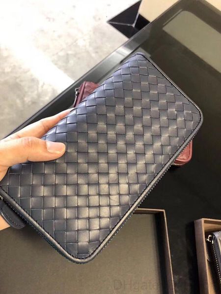 

classic wallet, style wallet, stylish and casual style. solid color leather wallet. zipper wallet. hand-woven wallet