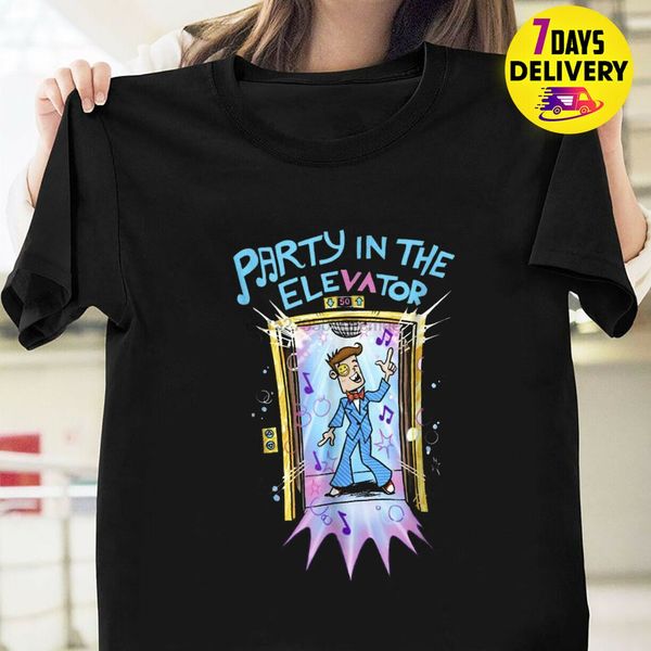 

fgteev party in the elevator t shirt black size s-3xl