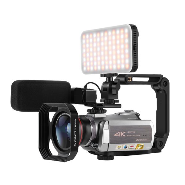 

digital cameras ordro az50 video camera profissional 4k full hd 1080p 3.1' screen night vision camcorder filmadora vlog
