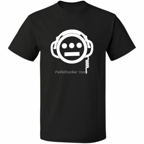 

hieroglyphics headphones logo shirt black white tshirt men's short-sleeved tee shirt male brand tshirt summer