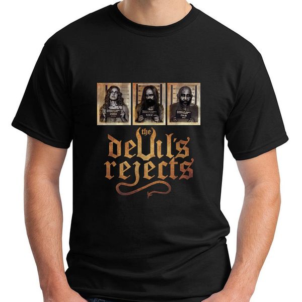 

new the devil's reject captain spaulding rob zombie men black t-shirt size s-5xl black style tee