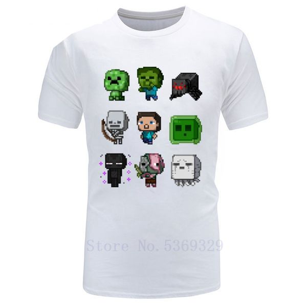 

2019 funny & tees game videogame tshirt pure o neck cotton printed t-shirts spring fashion