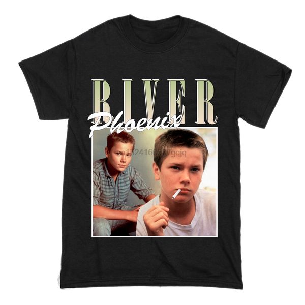 

мужчины футболка vintage river phoenix t-shirt женщины тенниска