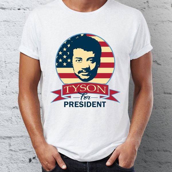 

men's t shirt tyson for president neil degrasse tyson cosmos tee
