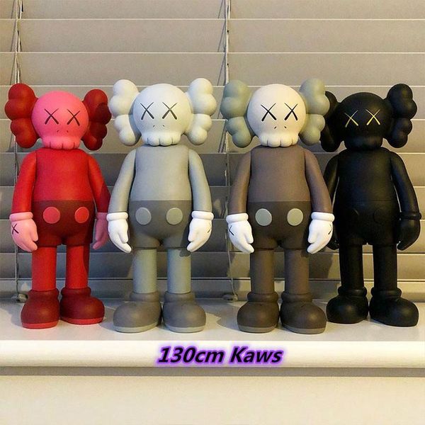

1.3m originalfake kaws 4ft door god prototype companion figure with original vinyl kaws large action figure perfect design model decorations