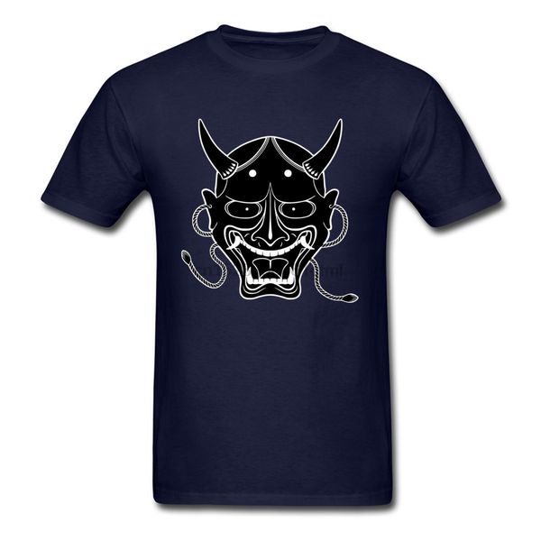 

мужчины футболка black hannya маска топы тиса новая европа o-образный вырез лето 100% хлопок майка персонализированный с коротким рукавом св
