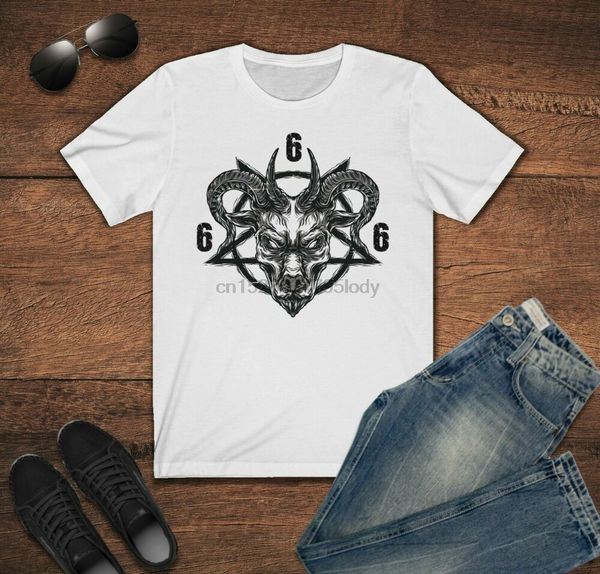 

satanic pentagram lucifer satan 666 shirt occult men premium t shirt