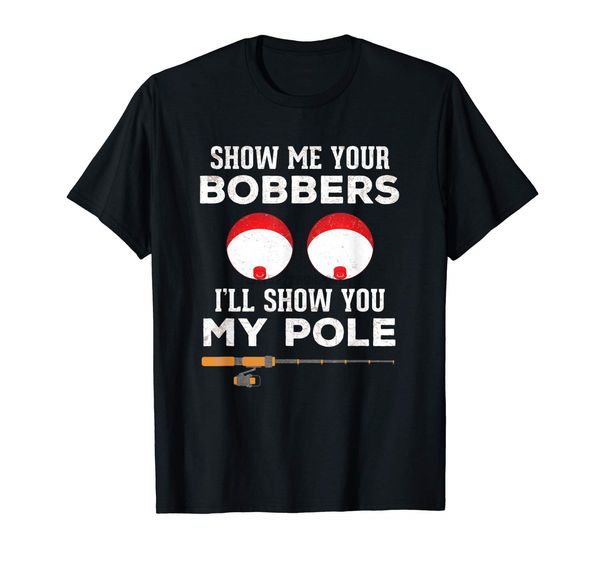 

mens funny fishing shirts novelty gift men grandpa dad bobbers t-shirt