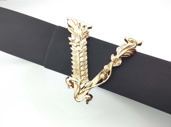 

luxury belt for men women smooth buckle strap genuine real leather belt fashion jeans belt 3.8cm width, Black;brown