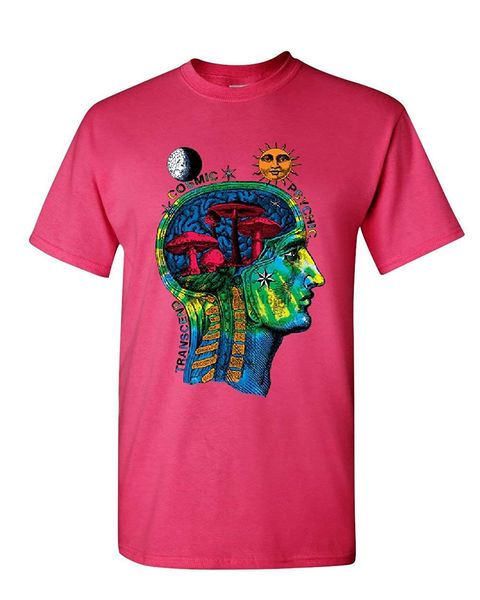 

космический психическая transcend футболка психоделический trippy странный космический мужские рубашки тройника (1