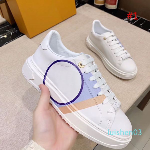 

popular new style genuine ladies size35-42 luxurys women's running high fashion shoes shoes quality leather l03 casual designer mgfft