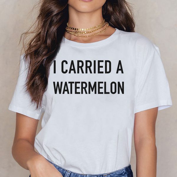 

топы футболка женщины арбуз hip hop vintage короткие женская рубашки