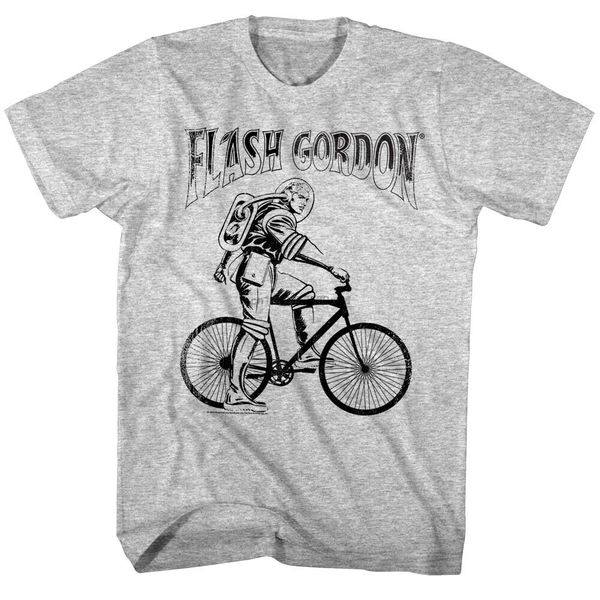 

flash gordon ride my bicycle men's t shirt space rocketman vintage comic merch