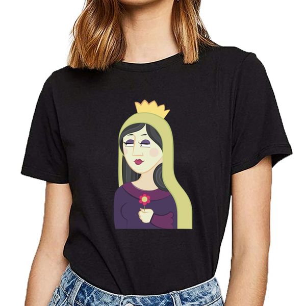 

t shirt women king and queen summer harajuku print female tshirt